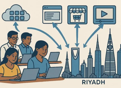 Indian Tech Firms Saudi Vision 2030 Digital Projects