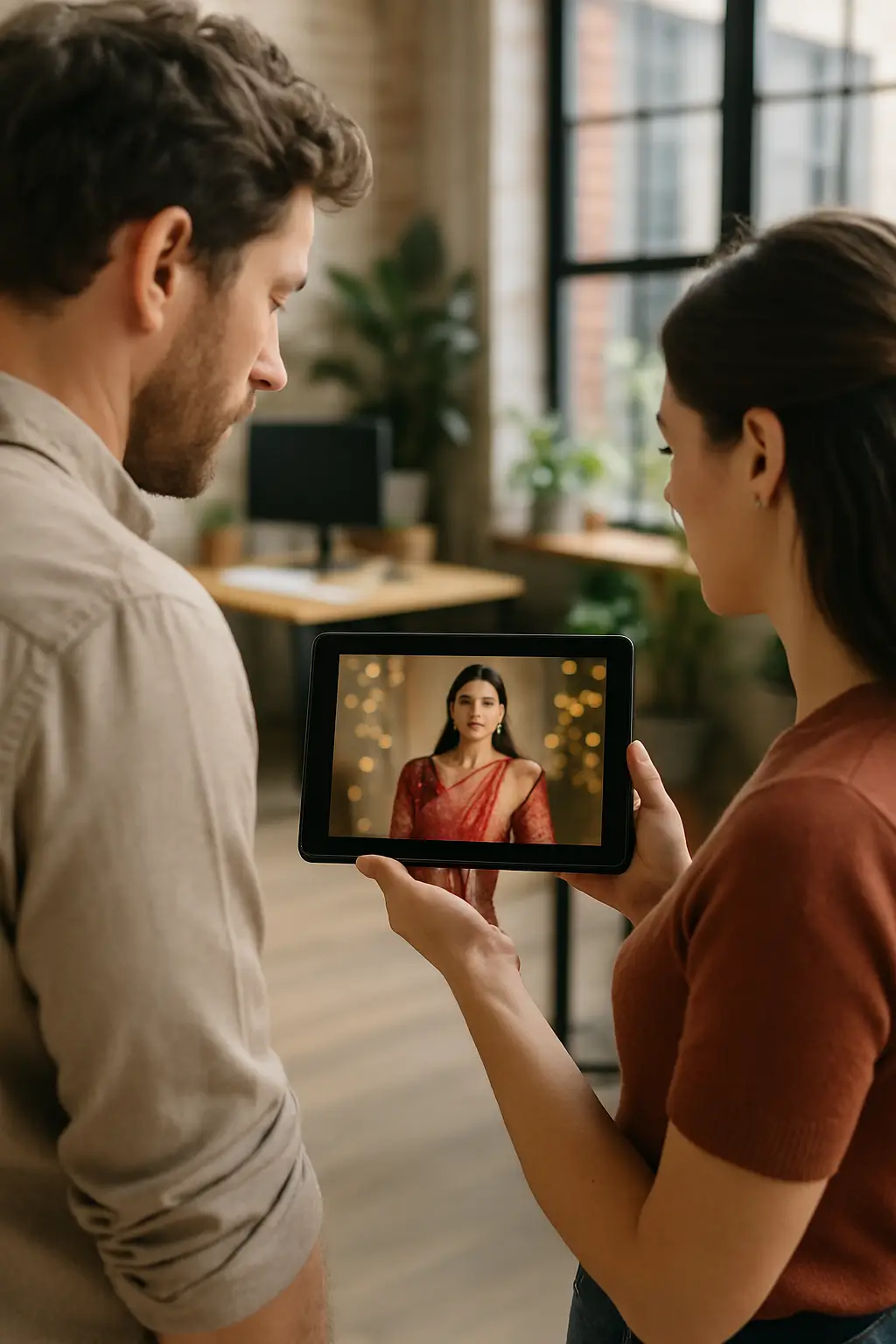 ai video creation services team reviewing ai video